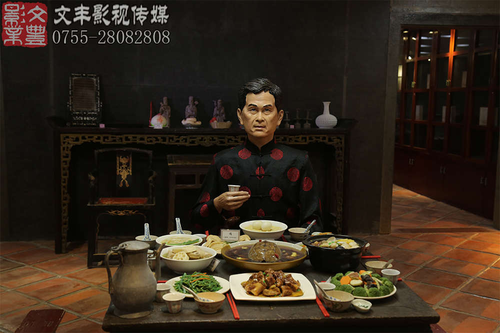 老廣東人的生活習(xí)慣，雕塑